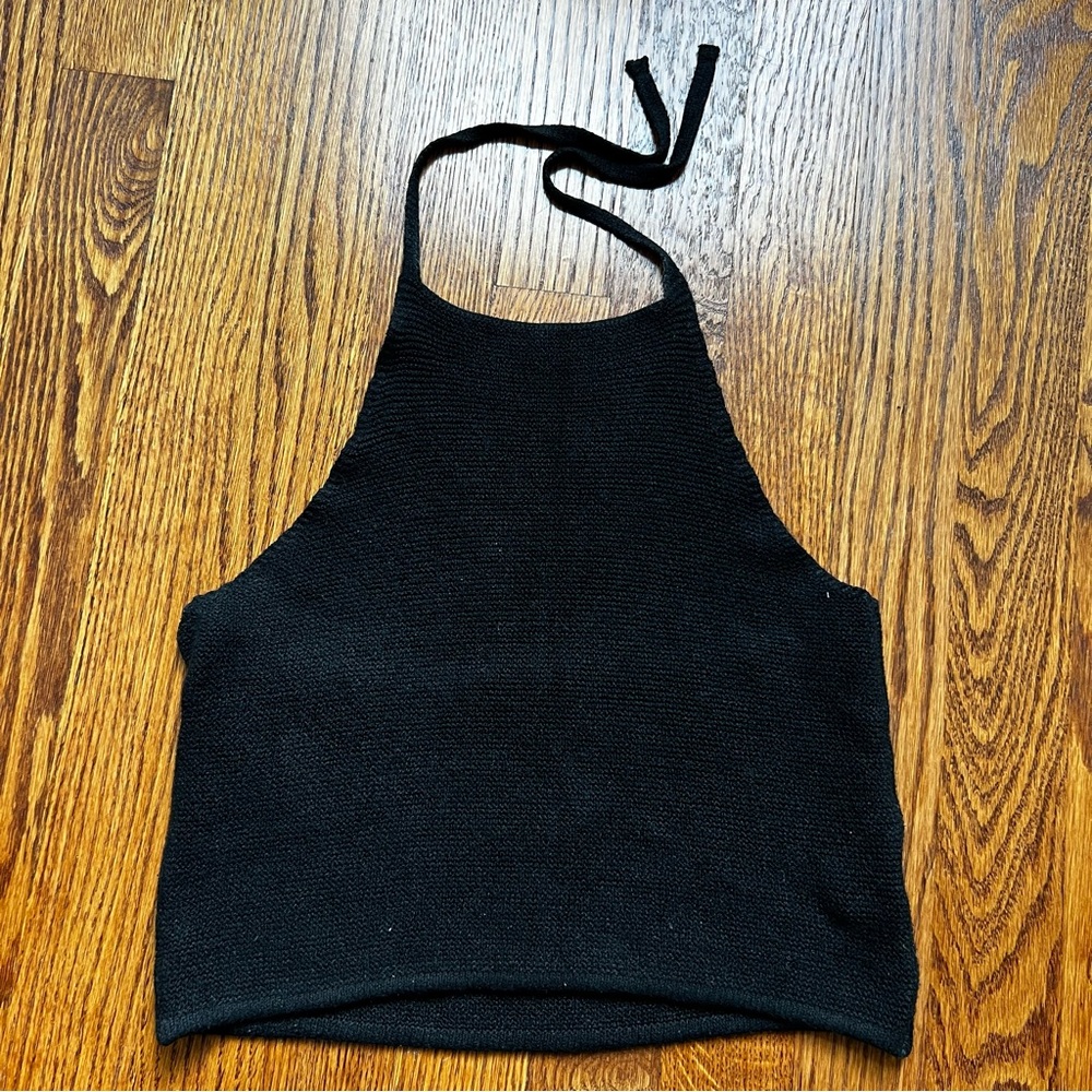 Brandy Melville Knit Halter Top Made in Italy